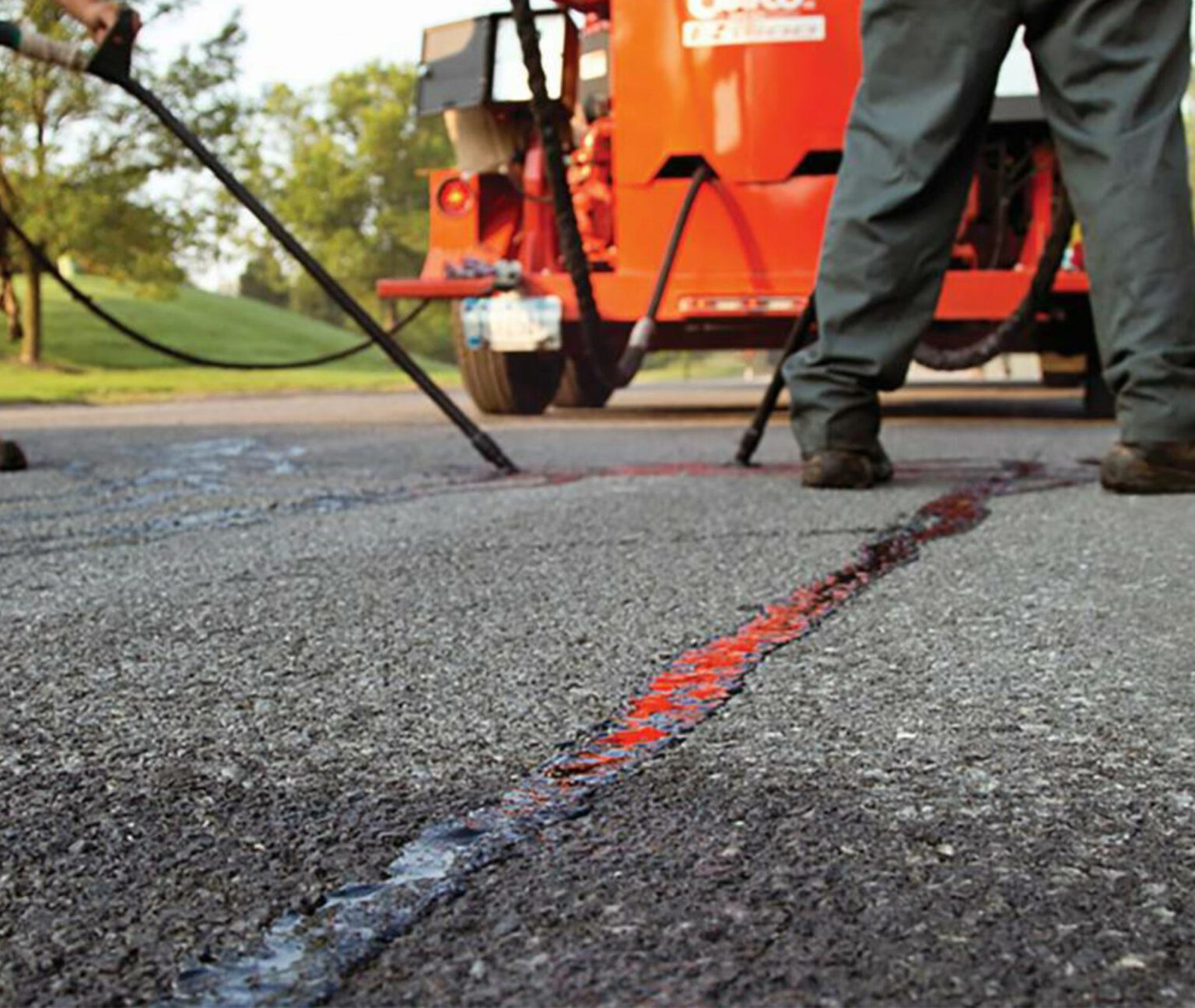 Sealcoating Marcelo Solutions Asphalt Sealcoating, Crack Filling